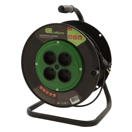 Удлинители на пластиковой катушке