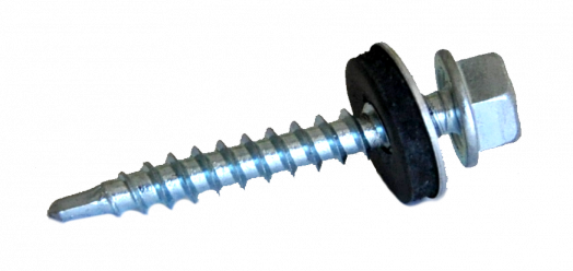 Саморезы кровельные по металлу, размер под ключ S-8мм