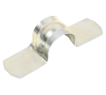 Скоба металлическая двухлапковая под пистолет (СМД без отверстия)