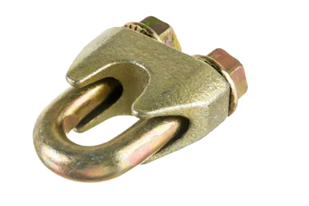 Зажим канатный грузовой усиленный DIN1142 (ISO13411)