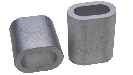 Зажим алюминиевый DIN3093