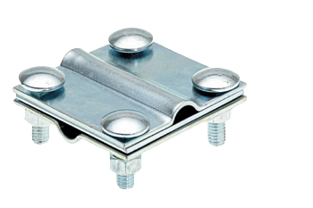 Крестообразный соединитель, три пластины, В до 40 мм