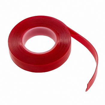 Двусторонняя клейкая лента из вспененного акрила, прозрачная, 15ммх3м// Matrix