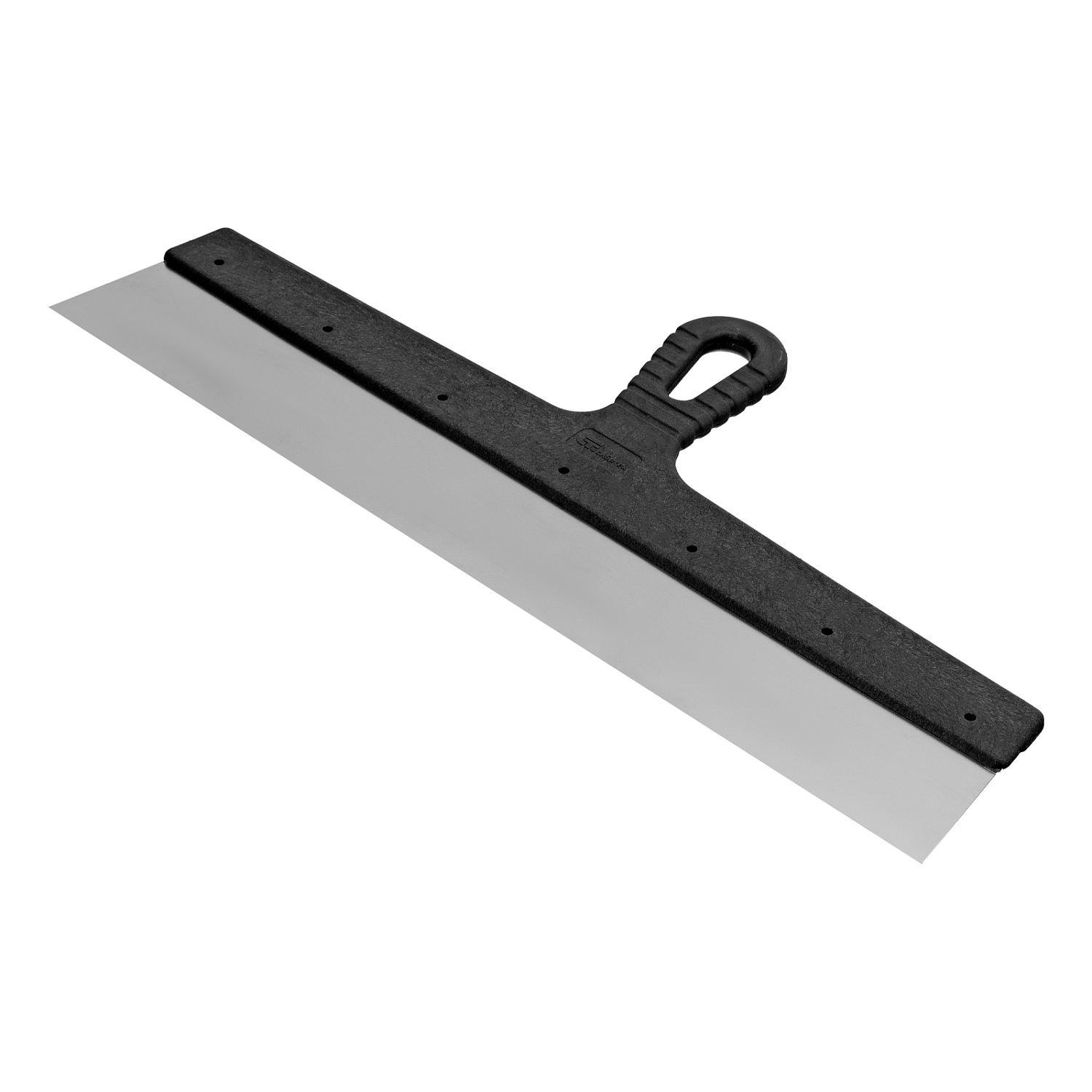 Шпатель фасадный из нержавеющей стали, 450 мм, пластмассовая ручка// Сибртех