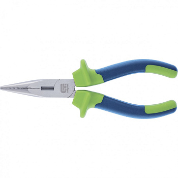 Длинногубцы прямые, 160 мм, двухкомпонентные рукоятки Сибртех Длинногубцы прямые, 160 мм, двухкомпонентные рукоятки Сибртех