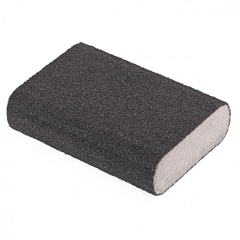 Губка для шлифования, 100 х 70 х 25 мм, овал, твердая, P 60 Matrix