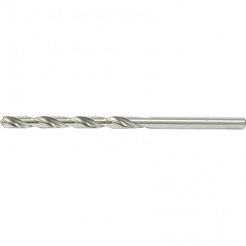 Сверло по металлу, 9 х 175 мм, полированное, удл, HSS, 5 шт, цилиндрический хвостовик Matrix