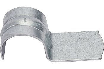 Скоба металлическая однолапковая СМО 31-32 для монтажного пистолета (без отверстий) (50 шт/уп)