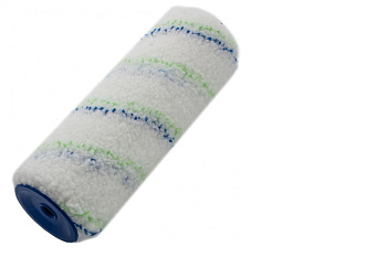 Валик сменный "Водные краски", 180 мм, ворс 12мм, D - 48 мм, D ручки - 6 мм, полиэстер// Сибртех