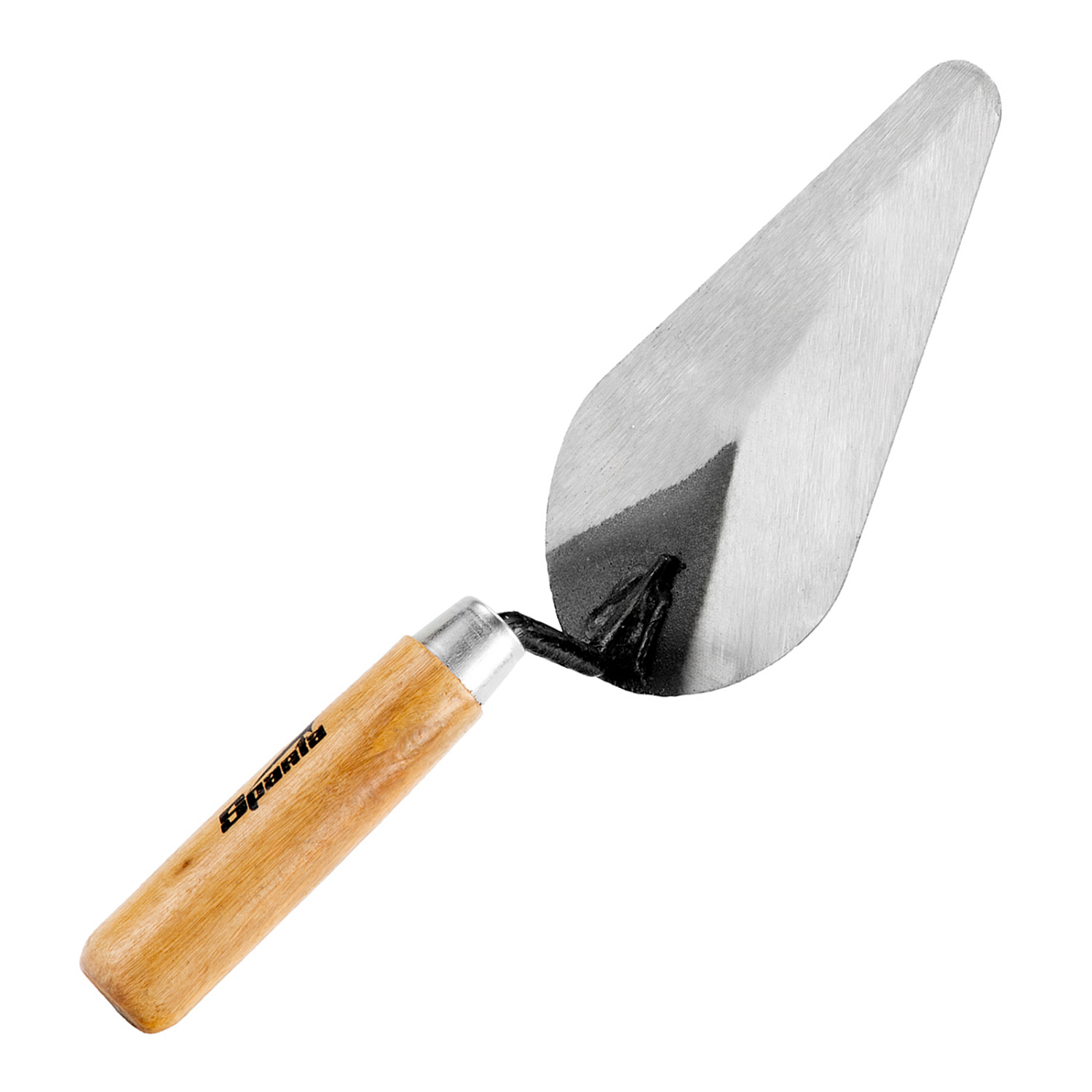 Кельма печника стальная, 150 мм, деревянная ручка// Sparta