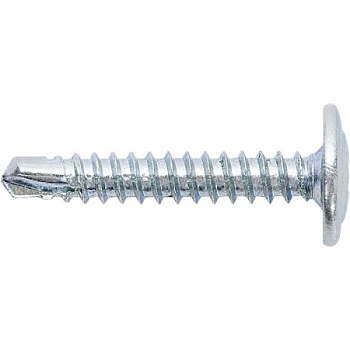 Саморез с прессшайбой 4,2х57 полусфера, сверло, усиленный (15 кг)