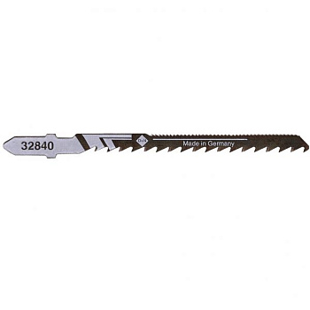 Пилки для лобзиков D+N 32230 HCS длина 75мм, шаг зуба 3мм, дерево, ДСП <30мм, пластик , быстрый чистый рез (5шт), поштучно