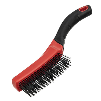 Щетка зачистная четырехрядная, двухкомпонентная рукоятка Matrix