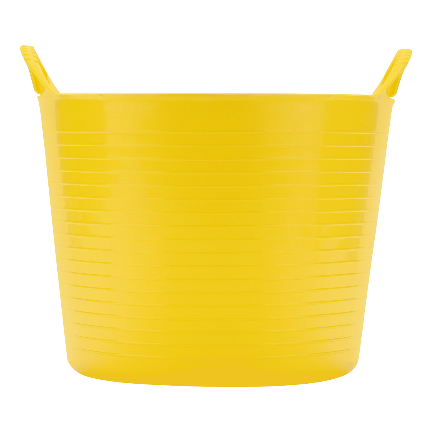Ведро гибкое сверхпрочное, 28 л, желтое, Россия, Сибртех