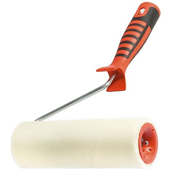 Валик "ВЕЛЮР" с двухкомп-ой ручкой, 250 мм, ворс 4 мм, D 48 мм, D ручки 6 мм, шерсть// Matrix