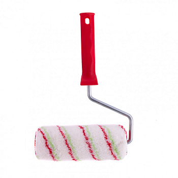 Валик "Эмали" , 180 мм, ворс 12 мм, D - 48 мм, D ручки - 8 мм, полиамид,полиакрил// Сибртех