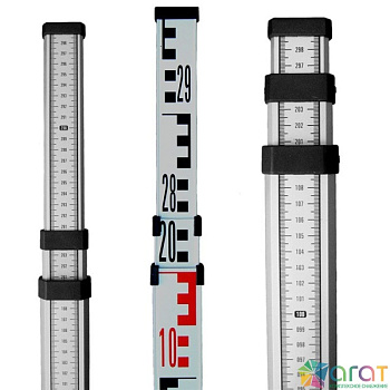 Нивелирная рейка TS3M, длина 3 м
