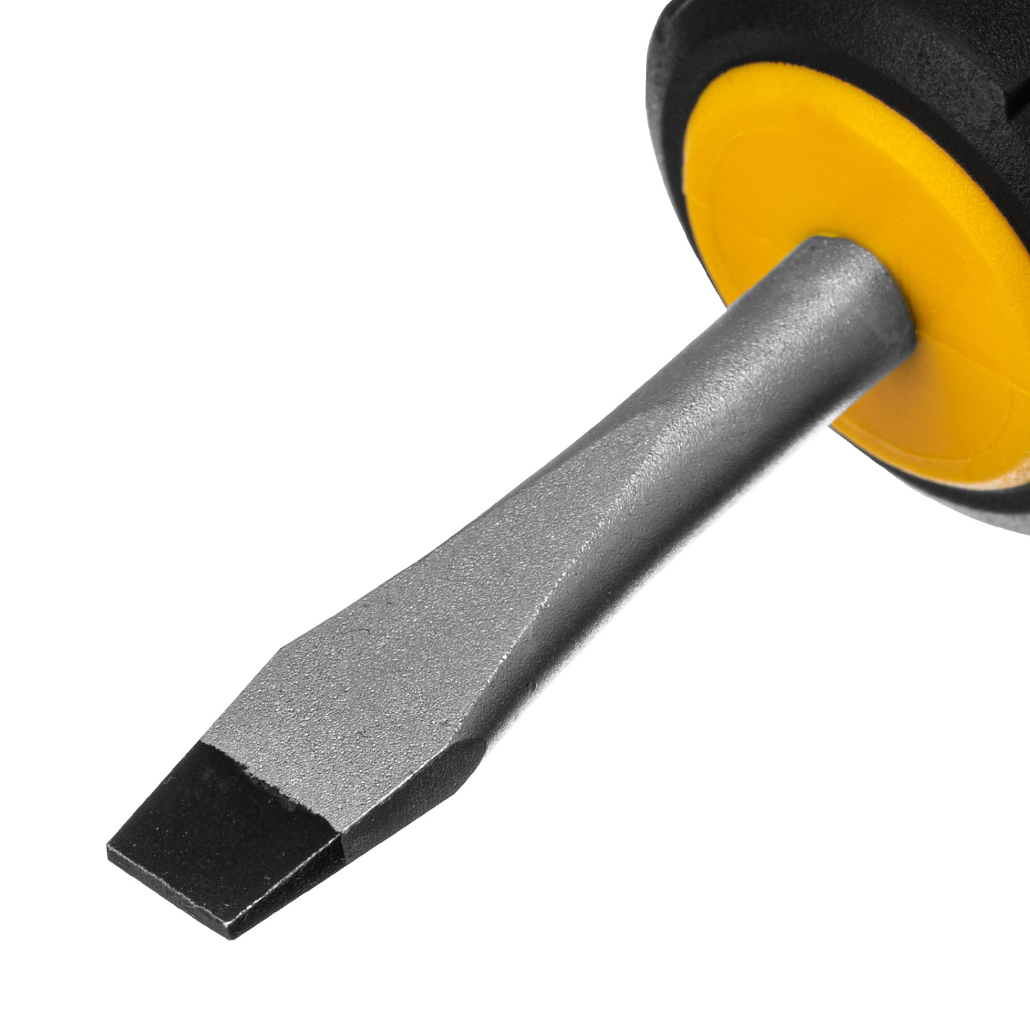 Отвертка, SL6x38 мм, S2, 3к рукоятка Denzel