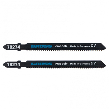 Полотна для электролобзика  по дереву, 2 шт, ( 31085-T111B ) Gross