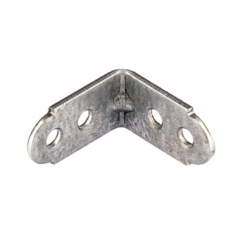 Уголок мебельный усиленный, 2 мм, 30 х 30 х 16 мм, цинк Россия Сибртех