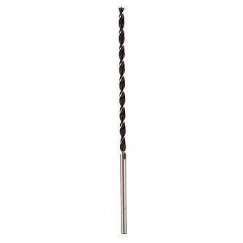 Сверло по дереву, 8 х 300 мм, цилиндрический хвостовик Сибртех