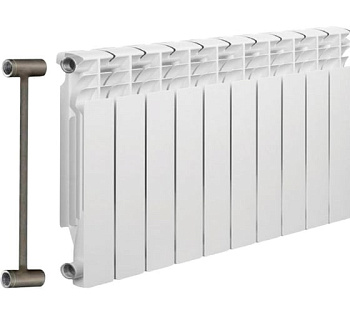 Радиатор отопления биметаллический Solur Prestige В-500 (4-секционный)