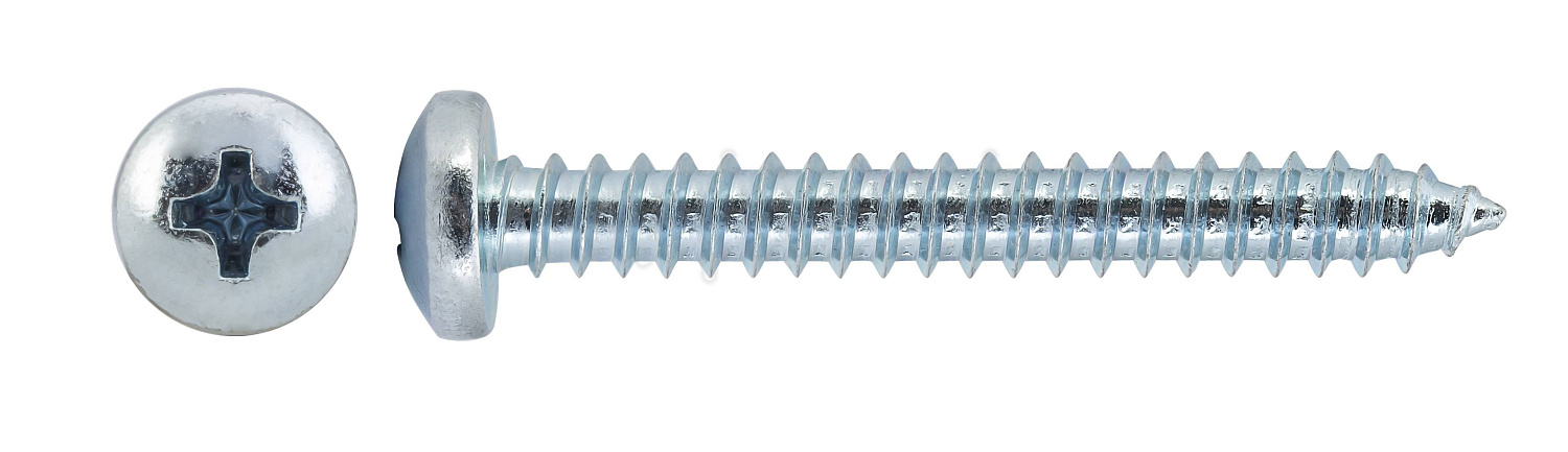 Шуруп DIN 7981 2,9х19 полукруг, цинк (15000 шт)
