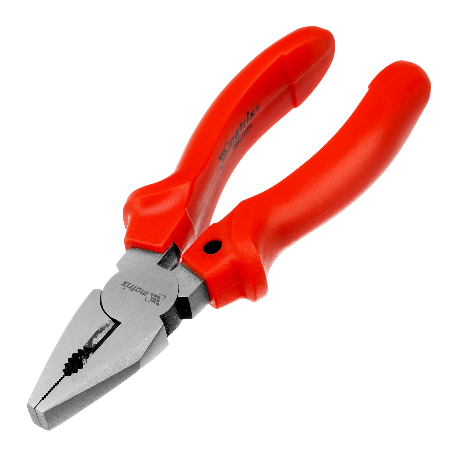 Плоскогубцы комбинированные Standard, 160 мм, шлифованные, пластмассовые рукоятки Matrix Плоскогубцы комбинированные Standard, 160 мм, шлифованные, пластмассовые рукоятки Matrix