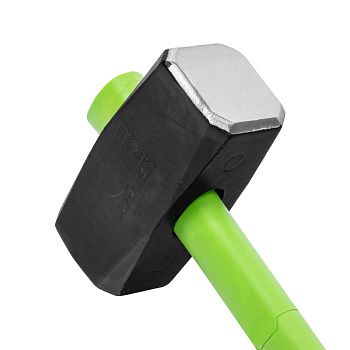 Кувалда, 7000 г, фибергласовая обрезиненная рукоятка// Сибртех Кувалда, 7000 г, фибергласовая обрезиненная рукоятка// Сибртех