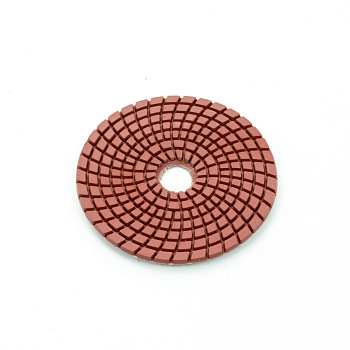 Круг Bohrer 100 мм Р3000 алмазный гибкий шлифовальный "черепашка" (с водой)