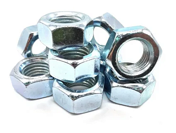 Гайка М3 оцинк. DIN 934 (Блистер 20 шт)