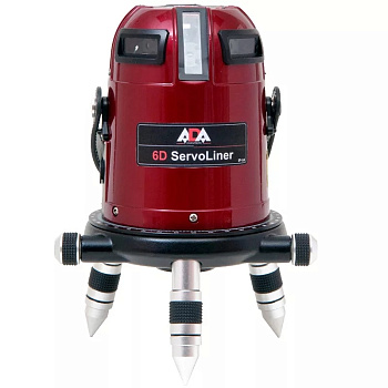 Построитель лазерных плоскостей ADA 6D Servoliner (очки, мишень, винт-удлиннитель 5/8, аккумулятор, зарядное устройство, кейс)