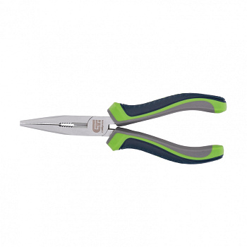 Длинногубцы прямые, 180 мм, трехкомпонентные рукоятки Сибртех Длинногубцы прямые, 180 мм, трехкомпонентные рукоятки Сибртех