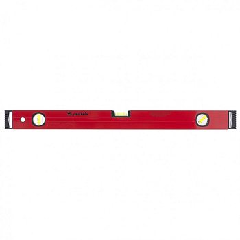 Уровень алюминиевый, 600 мм, фрезерованный, 3 глазка Matrix