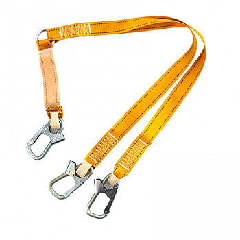 Строп ленточный двойной нерегулиуемый с амортизатором, модель «аАД» // Сибртех