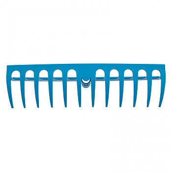 Грабли пластиковые, 400 мм, 12 прямых зубьев, усиленные, Luxe, Palisad