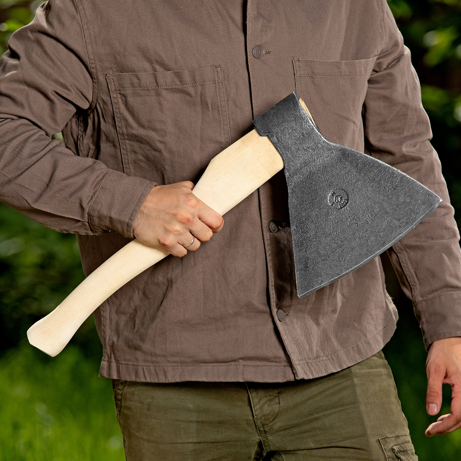 Топор кованый в сборе "Мясоруб", 2460/2870 г, 500 мм, (Ижевск) Россия