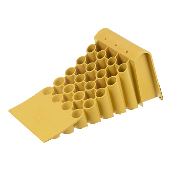 Упор противооткатный для грузового транспорта, ЖЕЛТЫЙ, 35 т, 473х200х205 мм Stels