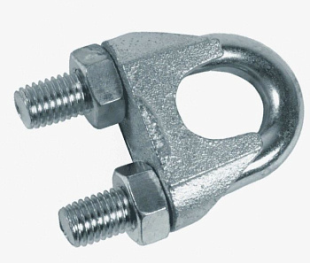 Зажим канатный цинк DIN 741 м14 (200шт)