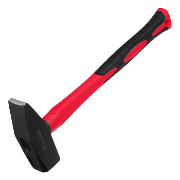 Молоток слесарный optimal, 1500 г, фибергласовая обрезиненная рукоятка, квадратный боек Matrix Молоток слесарный optimal, 1500 г, фибергласовая обрезиненная рукоятка, квадратный боек Matrix