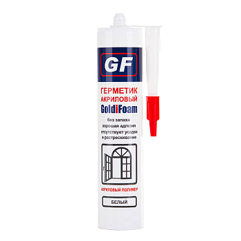 GoldiFoam Герметик акриловый - Белый