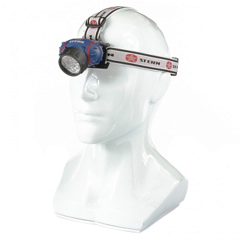 Фонарь наголовный, светодиодный, 4 режим, 14 Led, 3 х ААА Stern Фонарь наголовный, светодиодный, 4 режим, 14 Led, 3 х ААА Stern