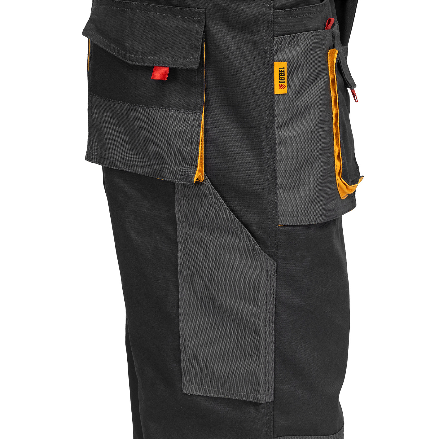 Брюки профессиональные рабочие, 65% полиэстер 35% хлопок, XXXL Denzel