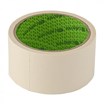 Лента малярная, 48 мм х 50 м, на бумажной основе// Сибртех Лента малярная, 48 мм х 50 м, на бумажной основе// Сибртех