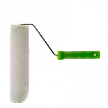 Валик "ИСКУССТВЕННЫЙ МЕХ" с ручкой, 250 мм,ворс 15 мм, D 48 мм, D руч. - 6 мм, полиэстер// Сибртех Валик "ИСКУССТВЕННЫЙ МЕХ" с ручкой, 250 мм,ворс 15 мм, D 48 мм, D руч. - 6 мм, полиэстер// Сибртех