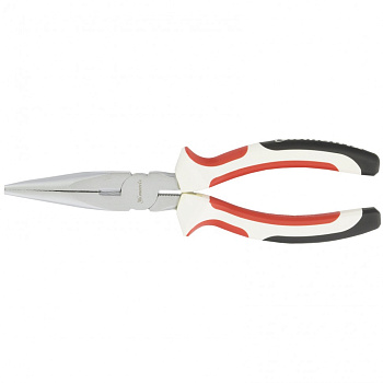 Длинногубцы прямые, WHite Nickel, 200 мм, никелированные, трехкомпонентные рукоятки Matrix Длинногубцы прямые, WHite Nickel, 200 мм, никелированные, трехкомпонентные рукоятки Matrix