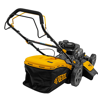 Газонокосилка бензиновая GLR-510SP-ZS, 171 см3, ширина 51 см, привод, травосборник 65 л Denzel