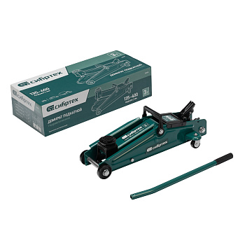 Домкрат гидравлический подкатной, 3 т, 135-400 мм Сибртех Домкрат гидравлический подкатной, 3 т, 135-400 мм Сибртех