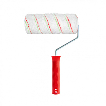 Валик "Эмали" , 180 мм, ворс 12 мм, D - 48 мм, D ручки - 6 мм, полиамид,полиакрил// Сибртех