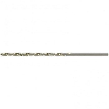 Сверло по металлу, 3.5 х 110 мм, полированное, удл, HSS, 10 шт, цилиндрический хвостовик Matrix